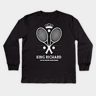 King Richard - Alternative Movie Poster Kids Long Sleeve T-Shirt